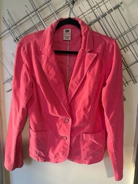 Faded Glory Bright Pink Women's Tailored Blazer